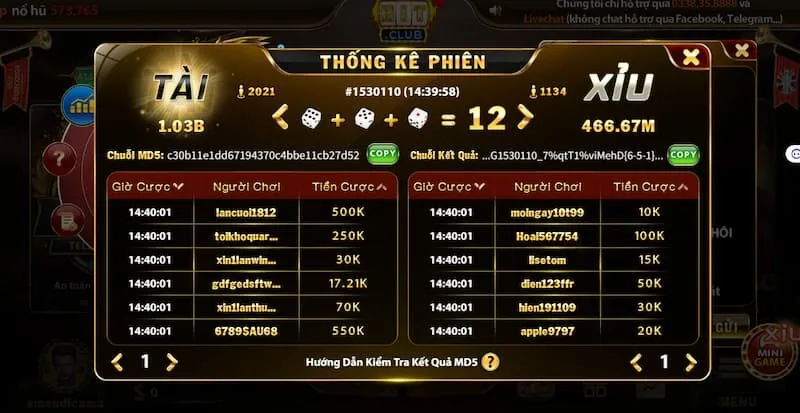 Giải Mã Tài Xỉu MD5 - Bí Mật và Sự Thật Phía Sau Game